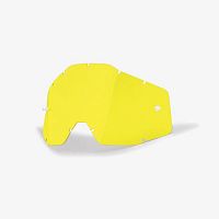 фото Линза 100% Racecraft/Accuri/Strata Anti-Fog Yellow   51001-004-02