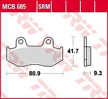 фото Колодки тормозные TRW MCB 685 (FDB2119)  FDB 2119