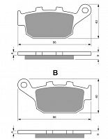 фото Колодки тормозные GOLDfren 306 S3 (FDB2258 FDB531)  FDB 531 2258