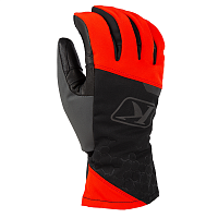 фото Перчатки Klim Powerxross с утеплителем Black/Fiery Red, MD  3438-007-130-017