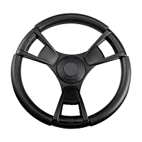 фото Колесо рулевое Gussi 013 Soft Touch 350 мм 350 мм,черный  30133521S