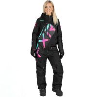 фото Комбинезон FXR CX F.A.S.T. с утеплителем Black/Mint-Electric Pink Fade, 6  232941-1054-06