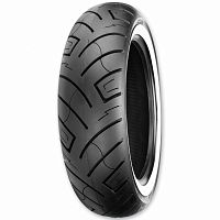 фото Мотошина Shinko SR777 WhiteWall R16 130/90 Задняя (Rear) TL  70345