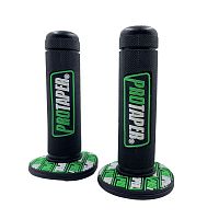 фото Грипсы ProTaper черно-зеленые  grip-pro-blk/green