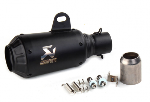 фото Глушитель Akrapovic (replica) 265мм Black akr265b ,  , , 