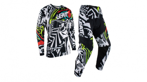 фото Комплект Мотоджерси/мотоштаны LEATT 3.5 (Zebra, 3XL) 5023032855 ,  , , 