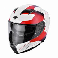 фото Мотошлем HAWK MOTO SPORT, Чёрный/Красный S  HM-SPORT-RED-S
