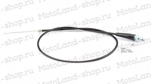 фото Трос газа 970мм черный 012649 ,  , , 