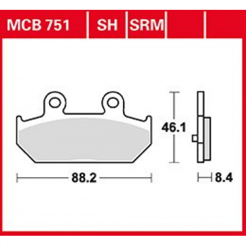 Колодки тормозные TRW MCB 751 (FDB2173) FDB 2173 OEM Honda 06435 KFK 006 <br>
OEM Honda 06435 KFK 016 <br>
OEM Honda 06435 MEE 016 <br>
OEM Honda 06435 MEJ 016 <br>
OEM Honda 06435 MFG D01 <br>
OEM Honda 06435 MFG D02 <br>
OEM Honda 06435 MGS D31 <br>
OEM Honda 43105 MV9 008 <br>
OEM Honda 43105 MW0 405 <br>
OEM Honda 43105 MW0 415 <br>
OEM Honda 43106 MV9 008 <br>
OEM Kawasaki 43082 0073 <br>
OEM Suzuki 69100 04820 <br>
OEM Suzuki 69100 06830 <br>
OEM Suzuki 69100 16851 <br>
OEM Suzuki 69101 44850 <br>
OEM Yamaha 5SL W0046 00 <br>
OEM Yamaha 5VX W0046 00 <br>, фото Колодки тормозные TRW MCB 751 (FDB2173) FDB 2173 BREMBO 07HO36 <br>
BREMBO 07HO3607 <br>
BREMBO 07HO36SP <br>
CARBONE L. 2296 <br>
DUNLOPAD DP 121 <br>
EBC FA174 <br>
EBC FA 174 <br>
GALFER FD134 <br>
GALFER FD 134 <br>
GOODRIDGE G59ST <br>
LUCAS MCB634LF <br>
LUCAS MCB 634LF <br>
LUCAS/TRW MCB634 <br>
NEWFREN FD0172 <br>
NEWFREN .FD.0172 <br>
NISSIN 2P-244 <br>
PREMIER P59 <br>
SBS 158 <br>
SBS 657 <br>
SBS 753 <br>
SEMC HO 32 <br>
VESRAH VD 163 <br>
VESRAH VD-163 <br>, , OEM Honda 06435 KFK 006 <br>
OEM Honda 06435 KFK 016 <br>
OEM Honda 06435 MEE 016 <br>
OEM Honda 06435 MEJ 016 <br>
OEM Honda 06435 MFG D01 <br>
OEM Honda 06435 MFG D02 <br>
OEM Honda 06435 MGS D31 <br>
OEM Honda 43105 MV9 008 <br>
OEM Honda 43105 MW0 405 <br>
OEM Honda 43105 MW0 415 <br>
OEM Honda 43106 MV9 008 <br>
OEM Kawasaki 43082 0073 <br>
OEM Suzuki 69100 04820 <br>
OEM Suzuki 69100 06830 <br>
OEM Suzuki 69100 16851 <br>
OEM Suzuki 69101 44850 <br>
OEM Yamaha 5SL W0046 00 <br>
OEM Yamaha 5VX W0046 00 <br>,