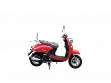 фото Скутер Vento Retro 50 (150) cc  (replika Yamaha Vino), Красный  Retro-Red