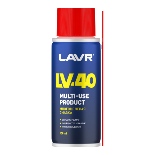 фото Смазка многоцелевая проникающая LV-40 LAVR, 100 мл Ln1496 ,  , , 