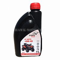 фото Масло HAWK MOTO ATV 4T 10W-40 API SL 1л  Hawk-atv-10w40-1L