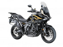 фото Мотоцикл ZONTES ZT703-F TOUR (4T ZT370MU EFI) 21/18 черный/золотой  ZT703-F-2118