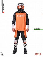 фото Штаны кроссовые STARKS Phoenix оранжевый/чёрный (34)  LC0149OR-34