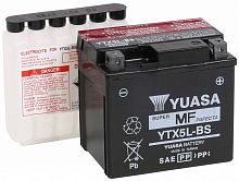 фото Аккумулятор YUASA YTX5L-BS (114Х71Х106)  YTX5L-BS