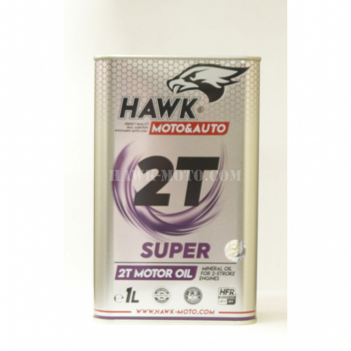 фото Масло HAWK MOTO SUPER 2T 1л HM-SUP-1L ,  , , 