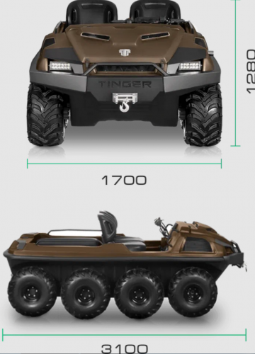 фото Вездеход на шинах низкого давления TINGER Armor t-armor ,  , ,  фото 2