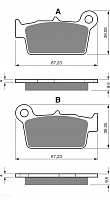 фото Колодки тормозные GOLDfren 187 S33 (FDB2162)  FDB 2162 (187 S33)