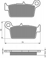 фото Колодки тормозные GOLDfren 003 AD (FDB539)  FDB 539 (003 AD) 