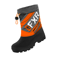 фото Детские ботинки FXR Octane с утеплителем Black/Orange/Charcoal, 30  190717-1030-30