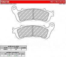 фото Колодки тормозные NEWFREN FD0385 SP ( FDB2196 ST )  FDB 2196 ST - NEWFREN