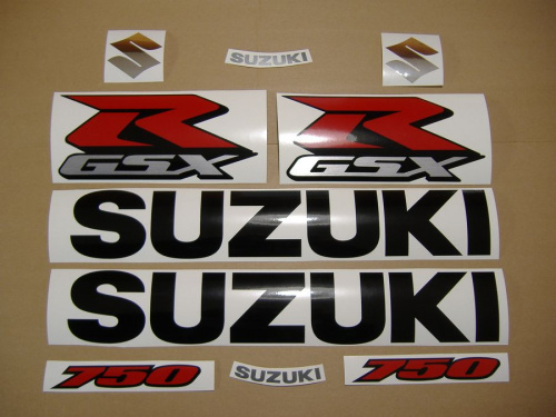 фото Набор наклеек SUZUKI GSX-R 750  ,  , ,  фото 2
