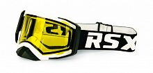 фото Очки RSX Blizzard Winter (белый/черный/черный; двойное желтое стекло)  K1-00002461