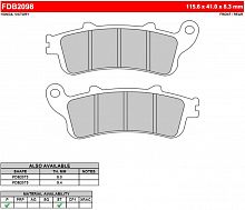 фото Колодки тормозные Ferodo FDB2098 ST  FDB 2098 ST