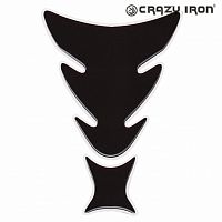фото Наклейка на бак CRAZY IRON, JOLKA составная, черная  cipr1023
