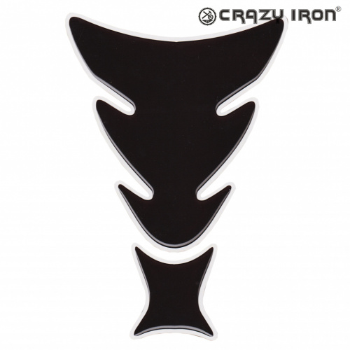 фото Наклейка на бак CRAZY IRON, JOLKA составная, черная cipr1023 ,  , , 