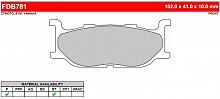 фото Колодки тормозные Brenta FT3057 (FDB781 P)  FDB 781 FT 3057