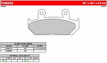 фото Колодки тормозные Ferodo FDB452 P  FDB 452 P