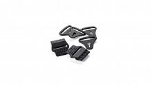 фото Застежки наколенников POD KX 2.0 Strap Clip & Loop Set (Black, OS, 2024 (KP341-001-NS))  KP341-001-NS
