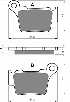 фото Колодки тормозные GOLDfren 191 S3 (FDB2165)  FDB 2165 (191 S3) 