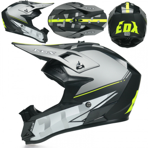 фото Шлем EDX Серый\Зелёный, XL EXC_greygreen_XL ,  , , 