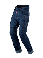 фото Мотоджинсы SAVAGE EF56 , муж., Slim fit, Cordura Denim стрейч, Синий, Enzim wash (32)  12101 COR