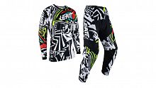 фото Комплект Мотоджерси/мотоштаны LEATT 3.5 (Zebra, 2XL)  5023032855