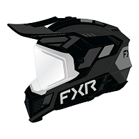 фото Шлем FXR Clutch w/ E Shield с подогревом Black Ops, 2XL  260670-1010-19