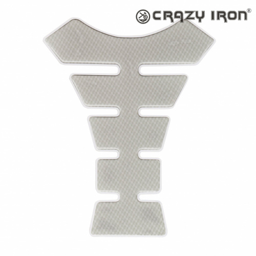 фото Наклейка на бак CRAZY IRON, серая текстура карбона cipr1051 ,  , , 