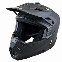 фото Шлем кроссовый ATAKI JK801 Solid черный матовый L  020229-880-4848