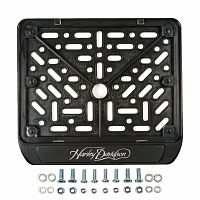 фото РАМКА ДЛЯ НОМЕРА МОТОЦИКЛА НОВОГО ОБРАЗЦА HARLEY-DAVIDSON  11-04879