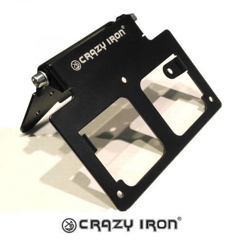 фото Рамка крепления номерного знака CRAZY IRON регулируемая, метал 5562 ,  , , 