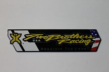 фото Шильдик на глушитель Tho Brothers Racing #1  