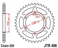 фото Звезда задняя JTR486-45  JTR486-45