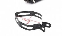 фото Хомут для глушителя 110 x 85 carbon  homut-2-carb