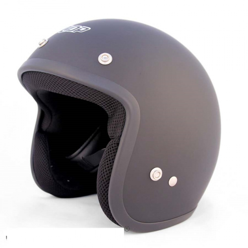 фото Шлем открытый ALLTOP AP-75 SOLID BLACK MAT L  ,  , , 