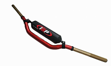 фото Руль алюминиевый 1-1/8 (28,6 мм) IGP TWINWALL, Красный  IGP-001 Red