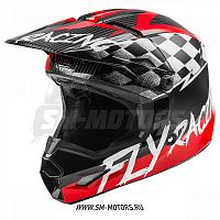 фото Мотошлем детский кроссовый FLY RACING KINETIC SKETCH ECE (2020)  