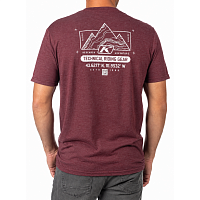 фото Футболка Klim Destination Tri-blend Maroon Frost - White, MD  6754-000-130-158