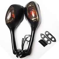 фото Зеркала Suzuki GSXR600/750 K5/K6/K7/K8/K9 c тонированными поворотниками  CY-7123